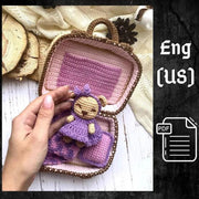 Crochet Pattern Teddy Bear in Suitcase