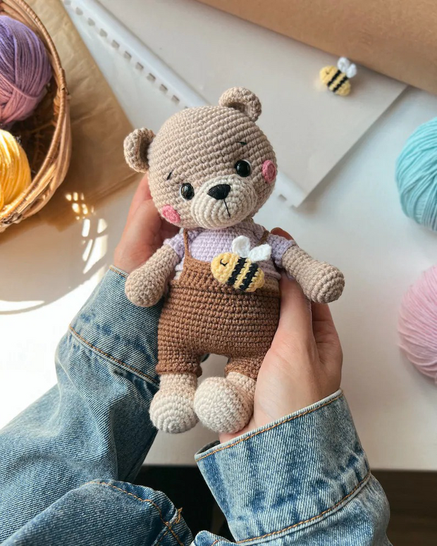 Bruno The Bear crochet pattern