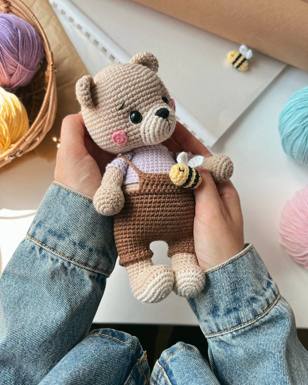 Bruno The Bear crochet pattern