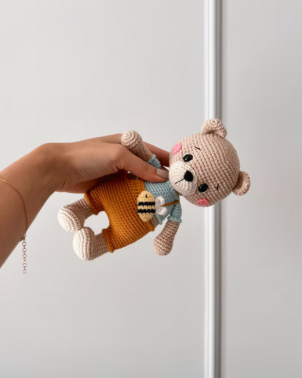 Bruno The Bear crochet pattern