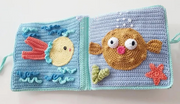 Seaside Quiet Book crochet pattern