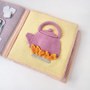 Sweet Quiet Book Crochet Pattern