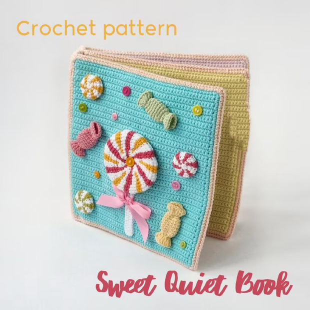 Sweet Quiet Book Crochet Pattern