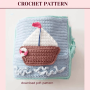 Seaside Quiet Book crochet pattern