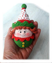 crochet PATTERN for Set Christmas toys