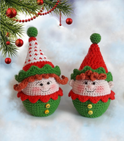 crochet PATTERN for Set Christmas toys