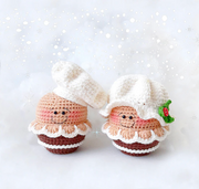 crochet PATTERN for Set Christmas toys