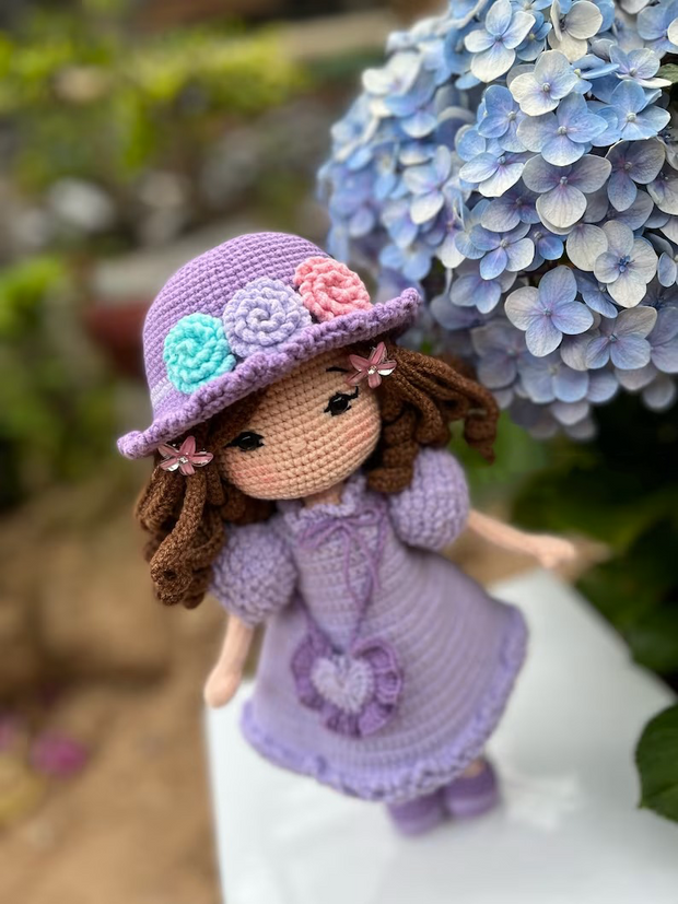 Crochet Pattern doll Emma