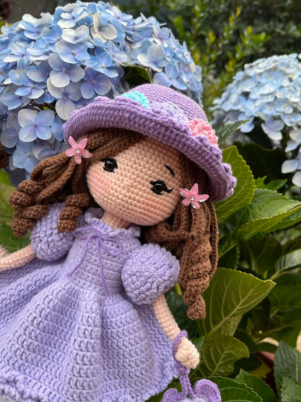 Crochet Pattern doll Emma