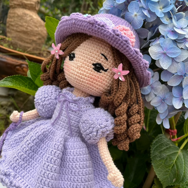 Crochet Pattern doll Emma