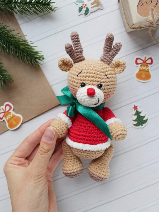 CROCHET PATTERN deer amigurumi