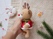 CROCHET PATTERN deer amigurumi