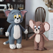 The Gray Cat and Brown Mouse Crochet Patterns