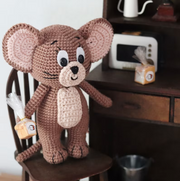 The Gray Cat and Brown Mouse Crochet Patterns