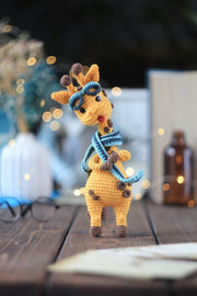 Crochet pattern airplane and giraffe the aviator