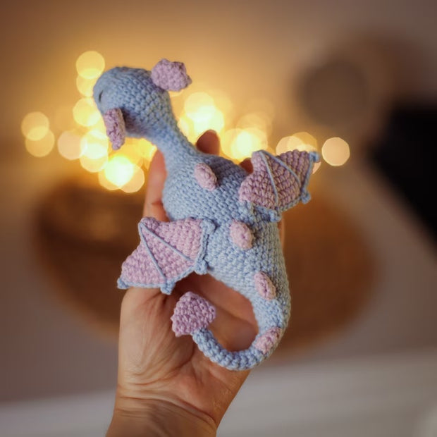 Dragon crochet pattern magic animal kawaii