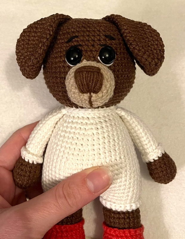 Valentines Puppy Crochet Pttern