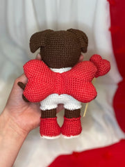 Valentines Puppy Crochet Pttern