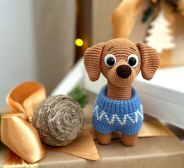 Crochet pattern Dog Dachshund