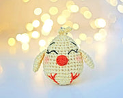 Easter egg keychain crochet pattern set 3 in 1