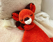 FOX Snuggler Plush Lovey Crochet pattern