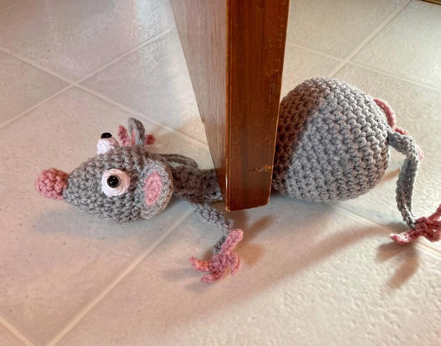 Crochet Mouse crochet door stop Pattern