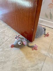 Crochet Mouse crochet door stop Pattern