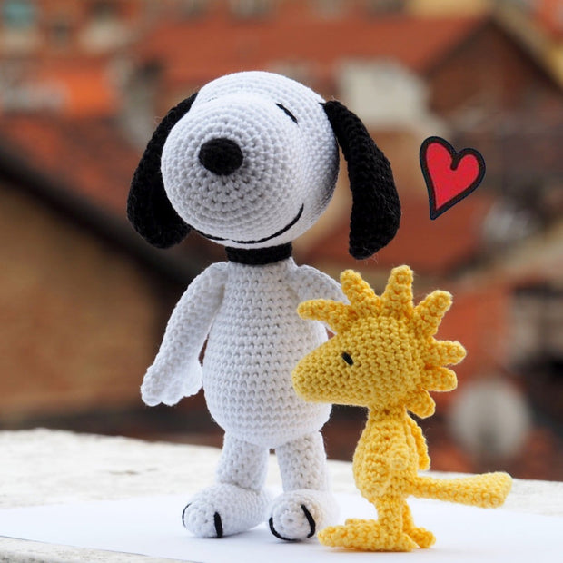 Bundle amigurumi pattern Snoopy and Woodstock