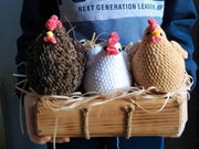 Stuffed Plush Easy Cute Chicken Amigurumi crochet Animal Toy pattern