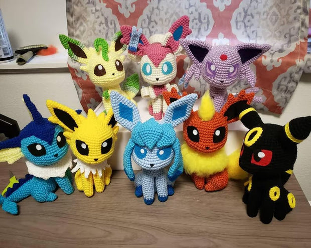 24 in 1 Pokemon Crochet Pattern PDF Bundle