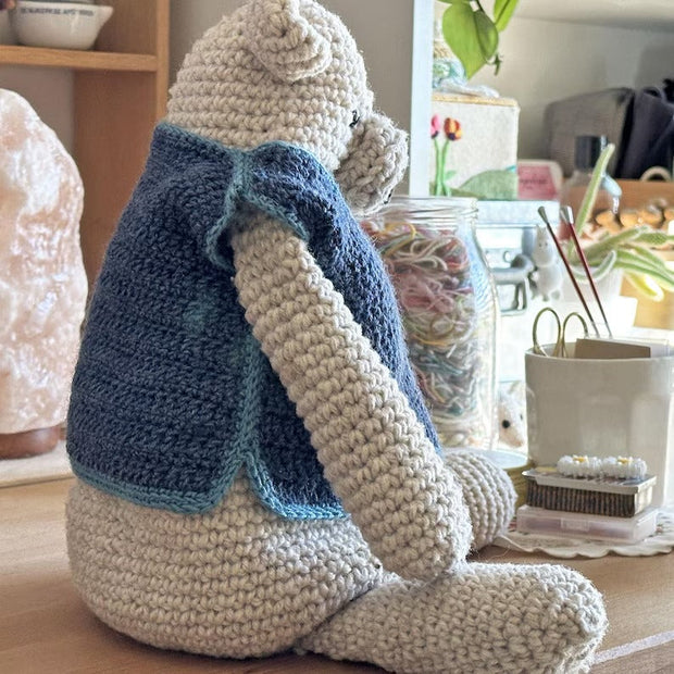 Crochet Pattern, Grandpa Slipover for Chunky Benji