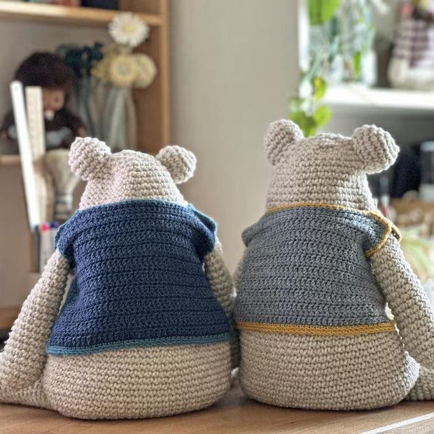 Crochet Pattern, Grandpa Slipover for Chunky Benji