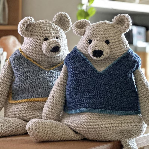 Crochet Pattern, Grandpa Slipover for Chunky Benji