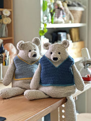 Crochet Pattern, Grandpa Slipover for Chunky Benji