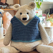 Crochet Pattern, Grandpa Slipover for Chunky Benji