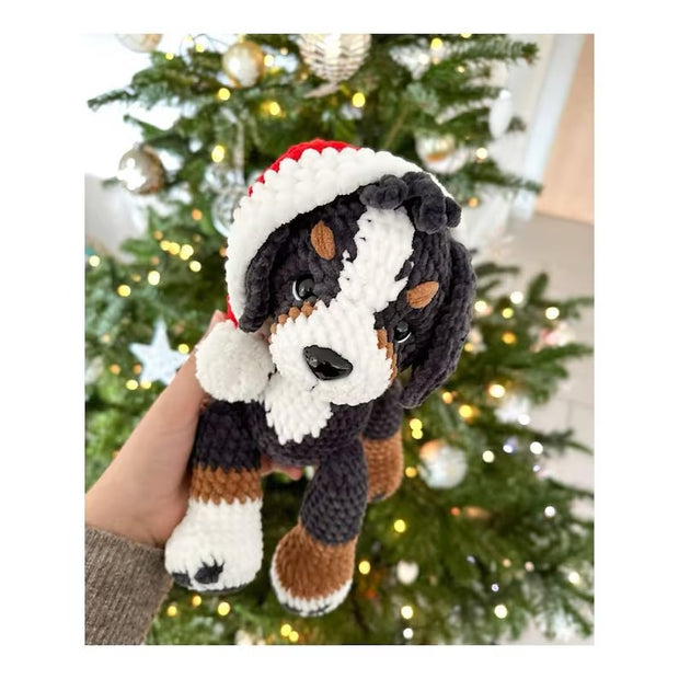 Bernese Mountain Dog Crochet Pattern
