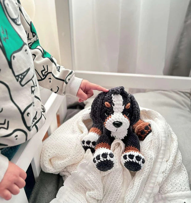 Bernese Mountain Dog Crochet Pattern