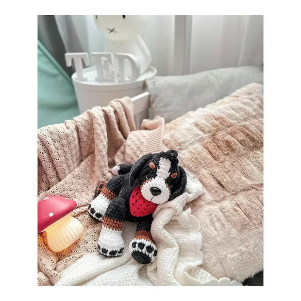 Bernese Mountain Dog Crochet Pattern