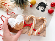 Crochet Gingerbread Ornaments