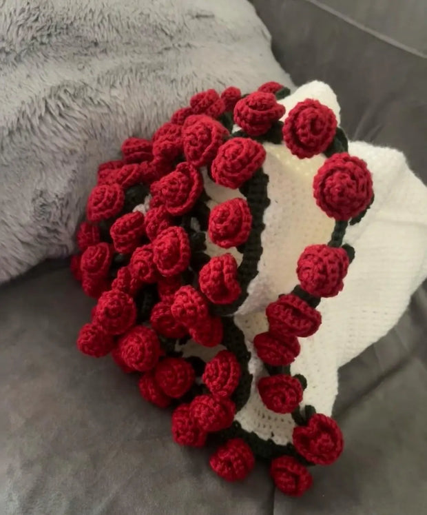 2-in-1 VIRAL Blanket Flower Bouquet Crochet Pattern