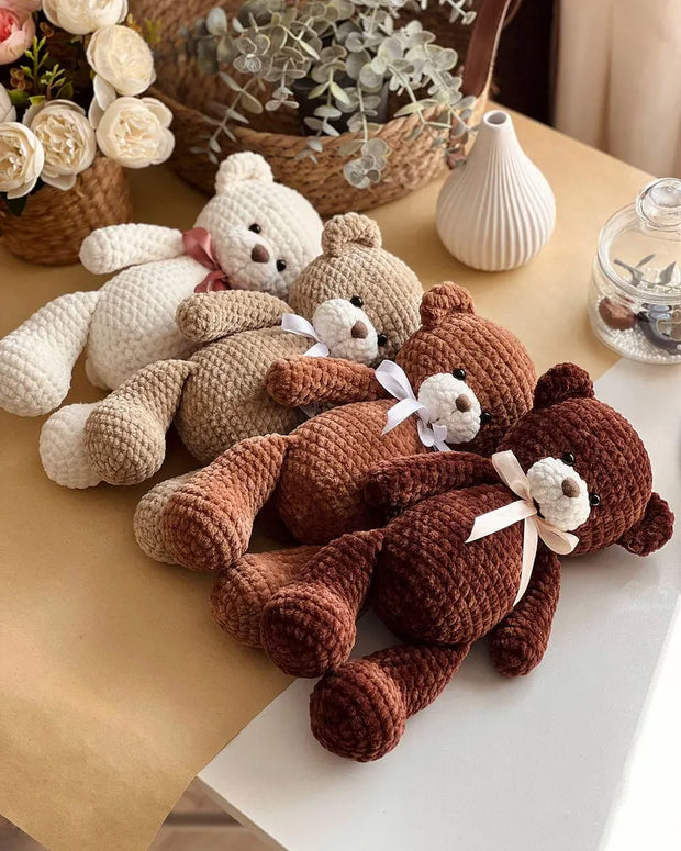 Teddy bear crochet pattern Amigurumi