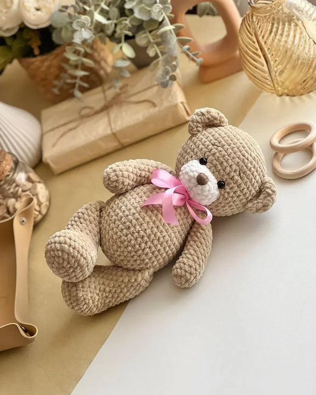 Teddy bear crochet pattern Amigurumi