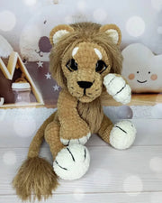 2-in-1 Lion Pride and Baby Lion Crochet Pattern