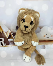 2-in-1 Lion Pride and Baby Lion Crochet Pattern