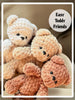 Mini Teddy Bear Crochet Pattern PDF