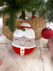 Santa & Mrs. Claus Crochet Pillow Pattern