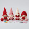 Valentine Garden Gnome Amigurumi Crochet Pattern