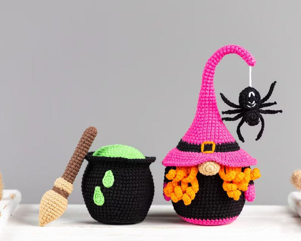 Witch crochet gnome patterns