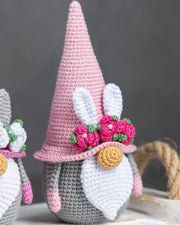 CROCHET  GNOME Bunny PATTERN!