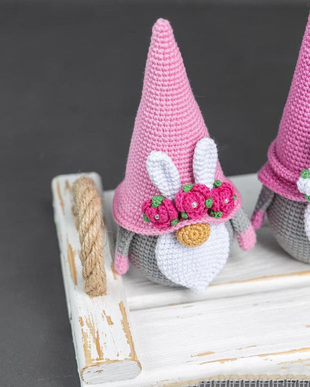 CROCHET  GNOME Bunny PATTERN!